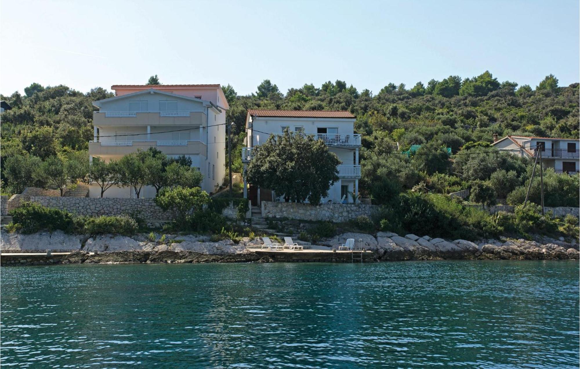 Apartment Uvala Bok Cr Veliki Drvenik Buitenkant foto